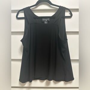 Frank Lyman Design Elegant Black Tank Top